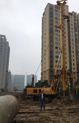 安徽同鑄攜手徐工，以全新鉆機助力利華世紀新城建設(shè)