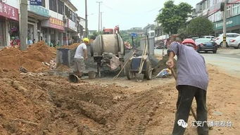 夕佳山小城鎮(zhèn)市政基礎(chǔ)建設(shè)工程施工紀實 緊張有序，煥新城鎮(zhèn)面貌